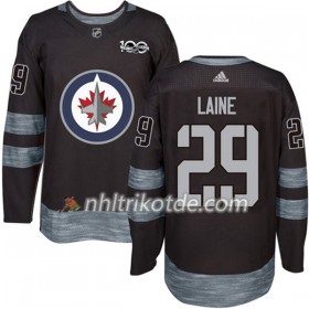 Winnipeg Jets Trikot Patrik Laine 29 1917-2017 100th Anniversary Adidas Schwarz Authentic - Herren